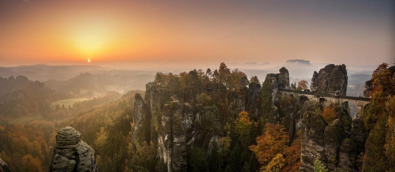 Haus Am Wald Villa Бад Шандау Екстериор снимка